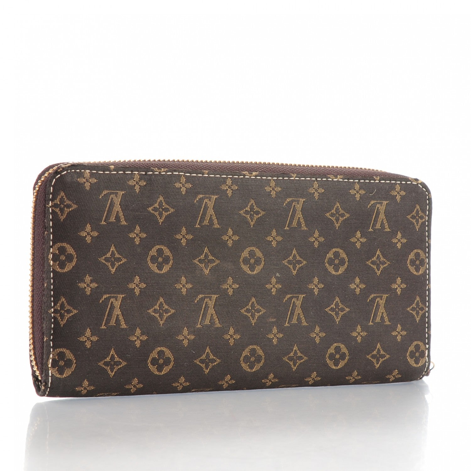 Louis Vuitton Monogram Idylle Zippy Wallet Fusain 3 of 7