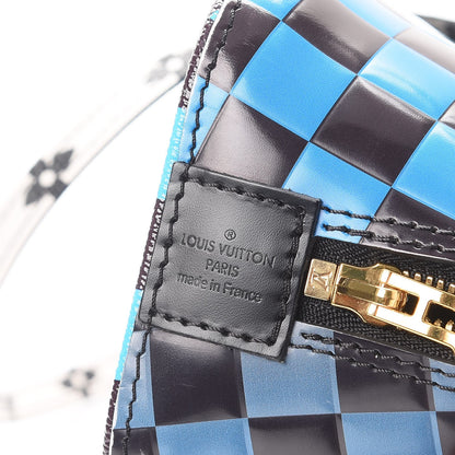 Louis Vuitton Epi Damier Race Alma BB Blue Vert 7 of 12