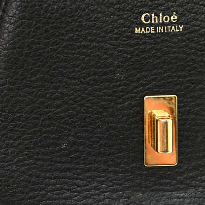 Chloe Grained Lambskin Mini Drew Shoulder Bag Black 12 of 13