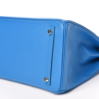 Hermes Epsom Birkin 30 Bleu Zanzibar 35 of 38