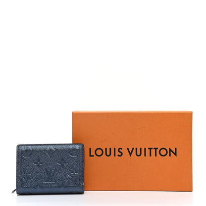 Louis Vuitton Metallic Empreinte Clea Wallet Navy Nacre 10 of 10