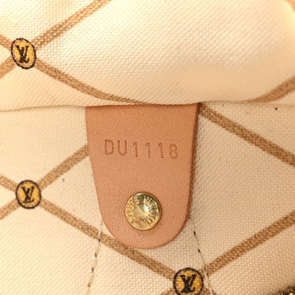 Louis Vuitton Damier Azur Summer Trunks Speedy Bandouliere 30 6 of 11