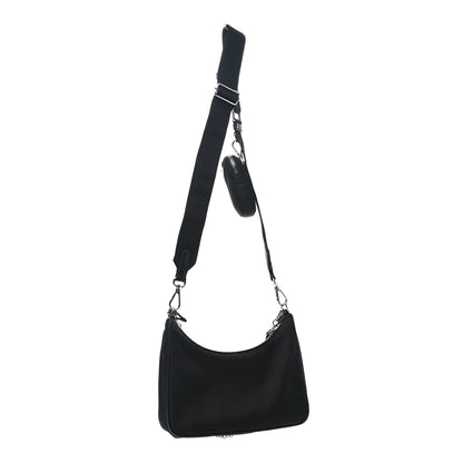 Prada Nylon Re-Edition 2005 Shoulder Bag Black 4 of 15