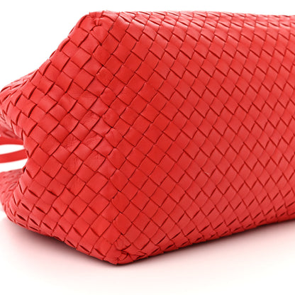 Bottega Veneta Nappa Intrecciato Large Cesta Tote Red 9 of 10