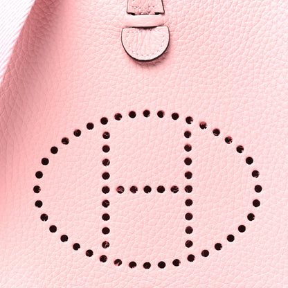 Hermes Taurillon Clemence Evelyne TPM Rose Sakura 8 of 11