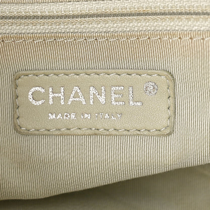 Chanel Washed Lambskin Quilted Medium Chain Around Messenger Blue 6 of 11