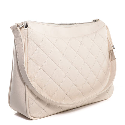 Chanel Caviar CC Hobo Beige Clair 3 of 9