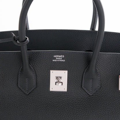 Hermes Togo Birkin 35 Bleu Ocean 11 of 22