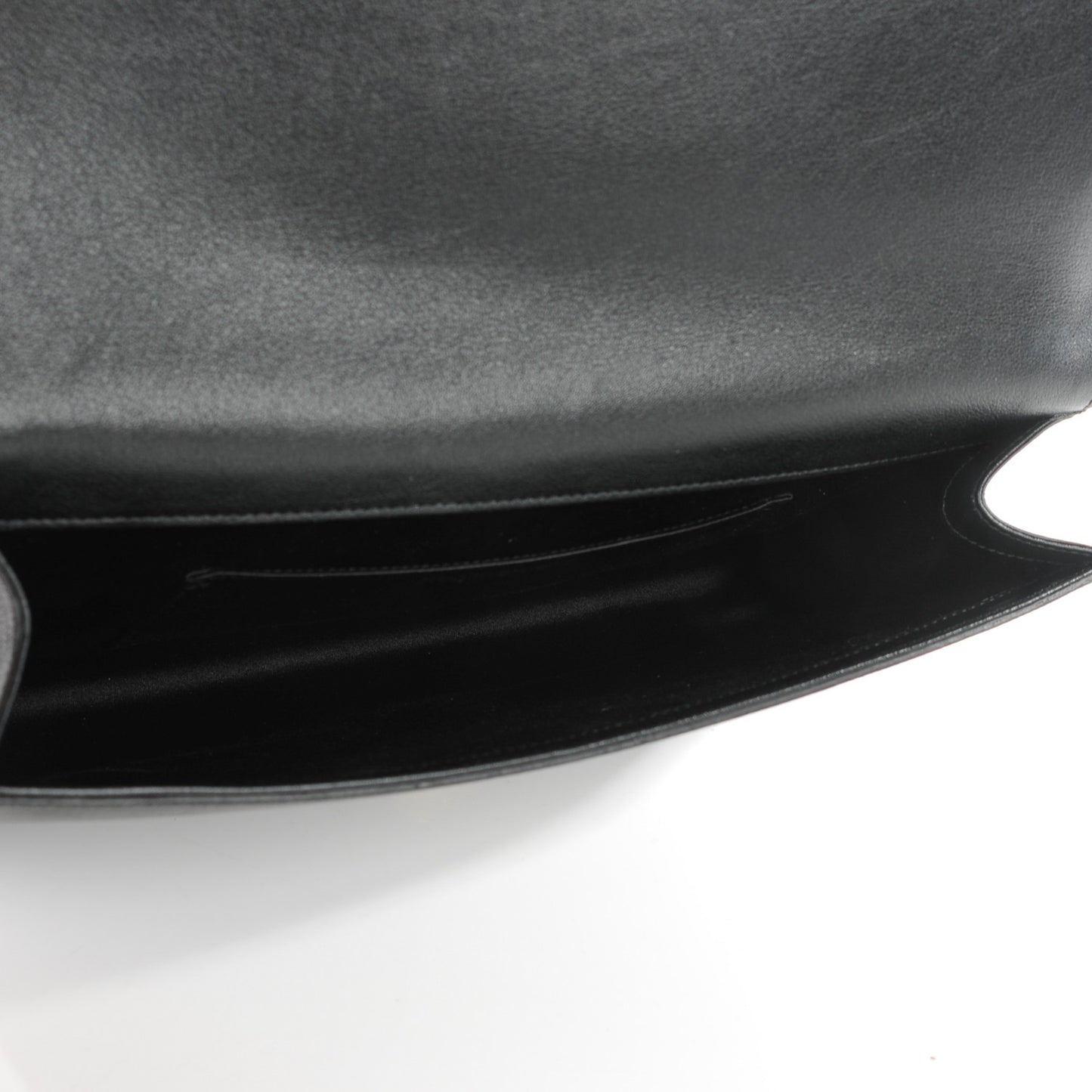 Calfskin Monogram Large Belle De Jour Clutch Black