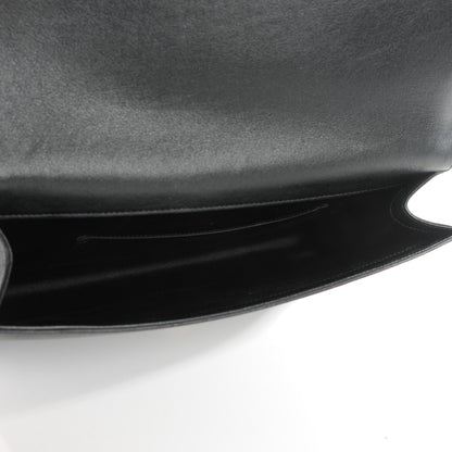 Saint Laurent Calfskin Monogram Large Belle De Jour Clutch Black 5 of 7