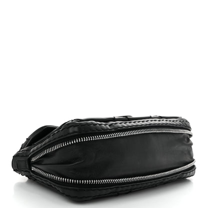 Chanel Calfskin Stitched Expandable Flap Black 4 of 10
