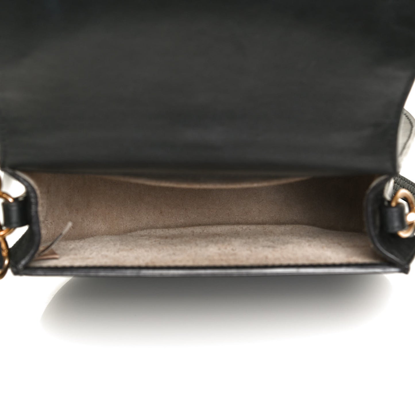 Calfskin Small Nile Bracelet Bag Black