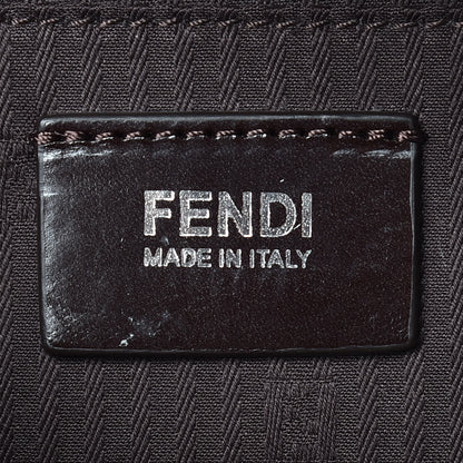 Fendi Vitello Elite Regular 2Jours Tote Caffe Noir 9 of 10