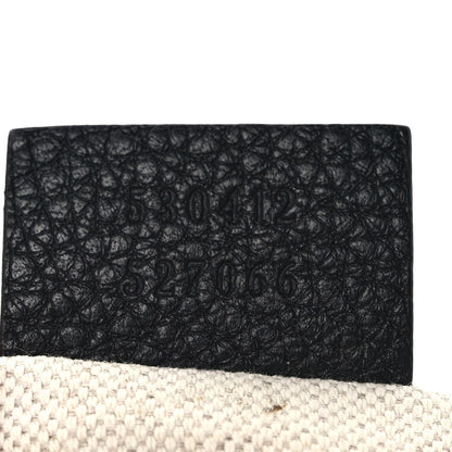 Gucci Grained Calfskin Logo Belt Bag Black 7 of 9