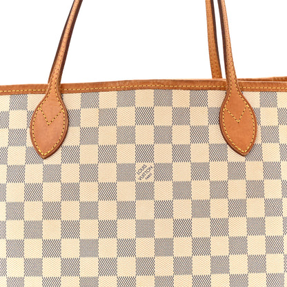 Louis Vuitton Damier Azur Neverfull MM 8 of 11