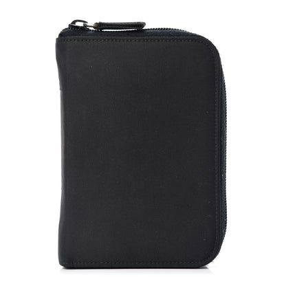 Prada Tessuto Nylon Zip Around Agenda Holder Black 1 of 9