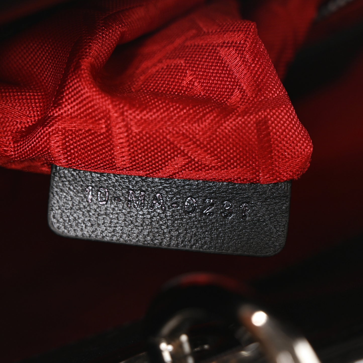 Lambskin Cannage Small My ABCDior Lady Dior Black