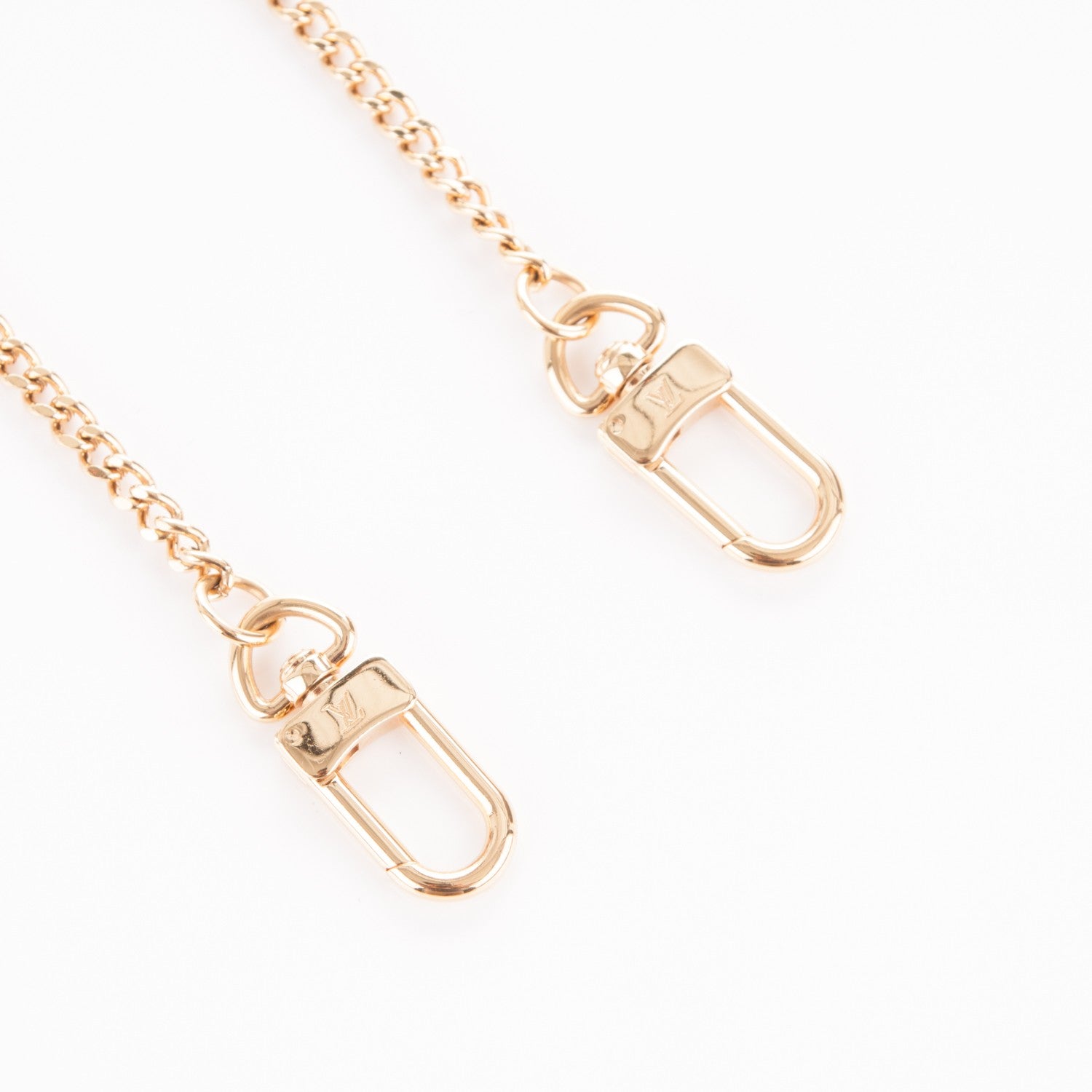 Louis Vuitton XL Pochette Extender Key Ring Chain Gold 4 of 4