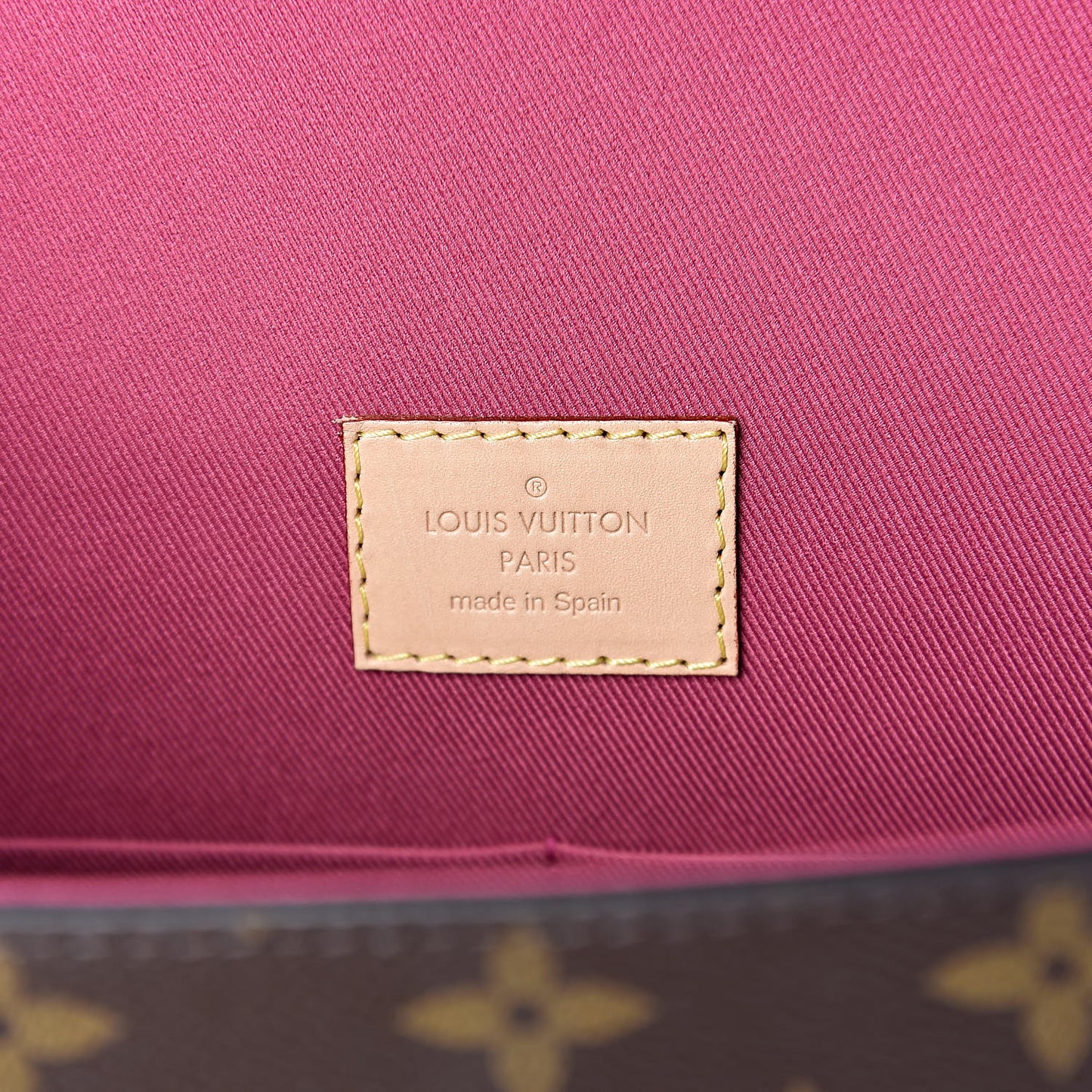 Monogram Cluny BB Hot Pink Safran Imperial
