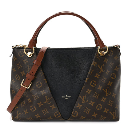 Louis Vuitton Monogram V Tote MM Black 1 of 14