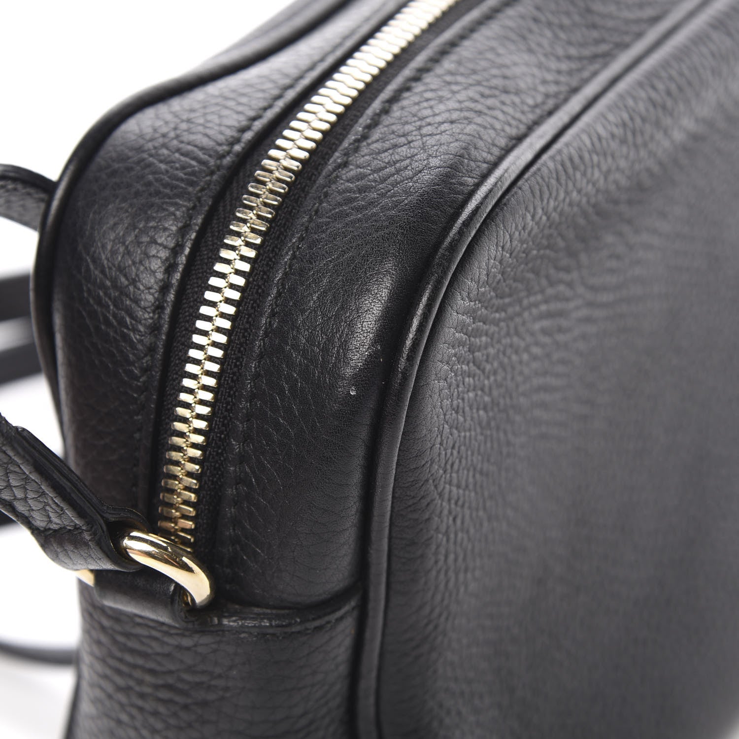 Gucci Pebbled Calfskin Small Soho Disco Bag Black 15 of 16