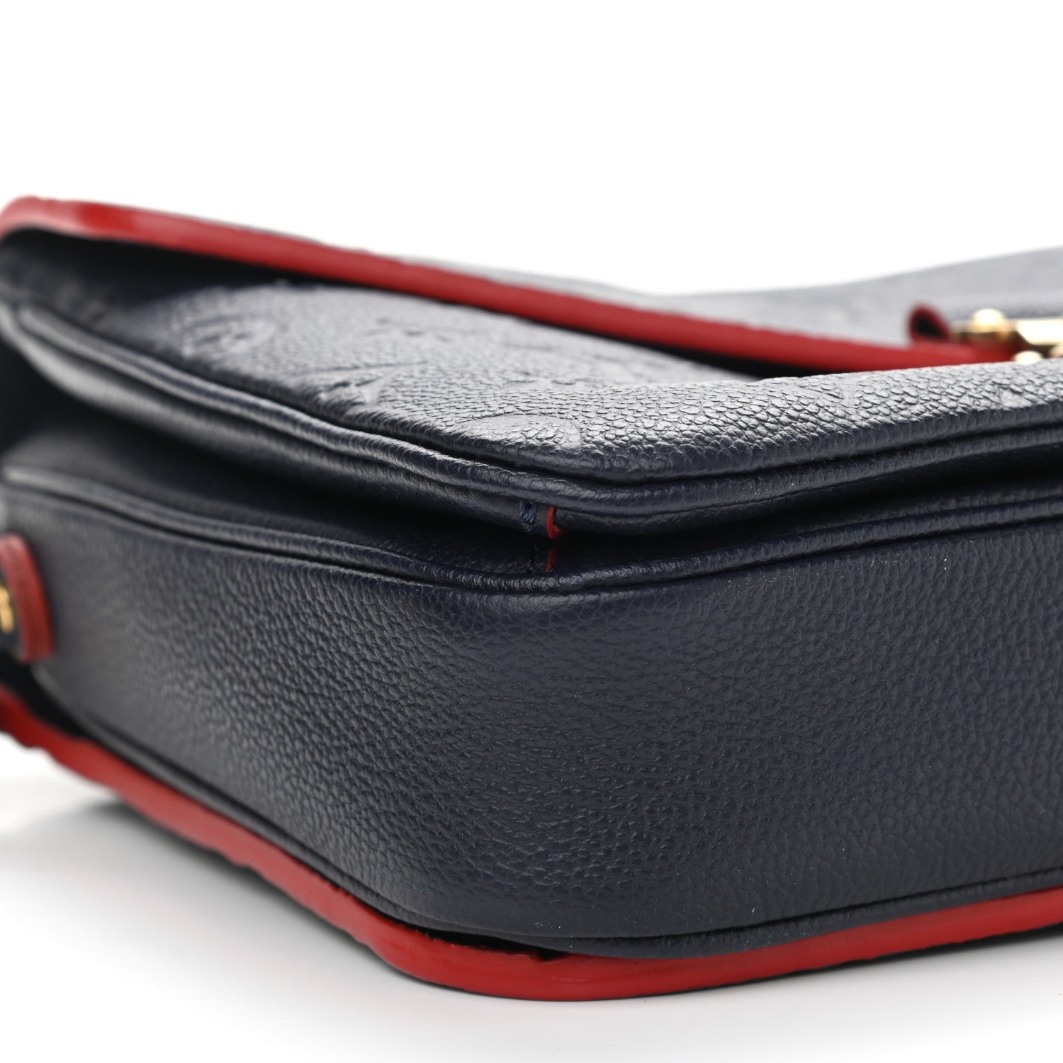 Louis Vuitton Empreinte Pochette Metis Marine Rouge 9 of 12