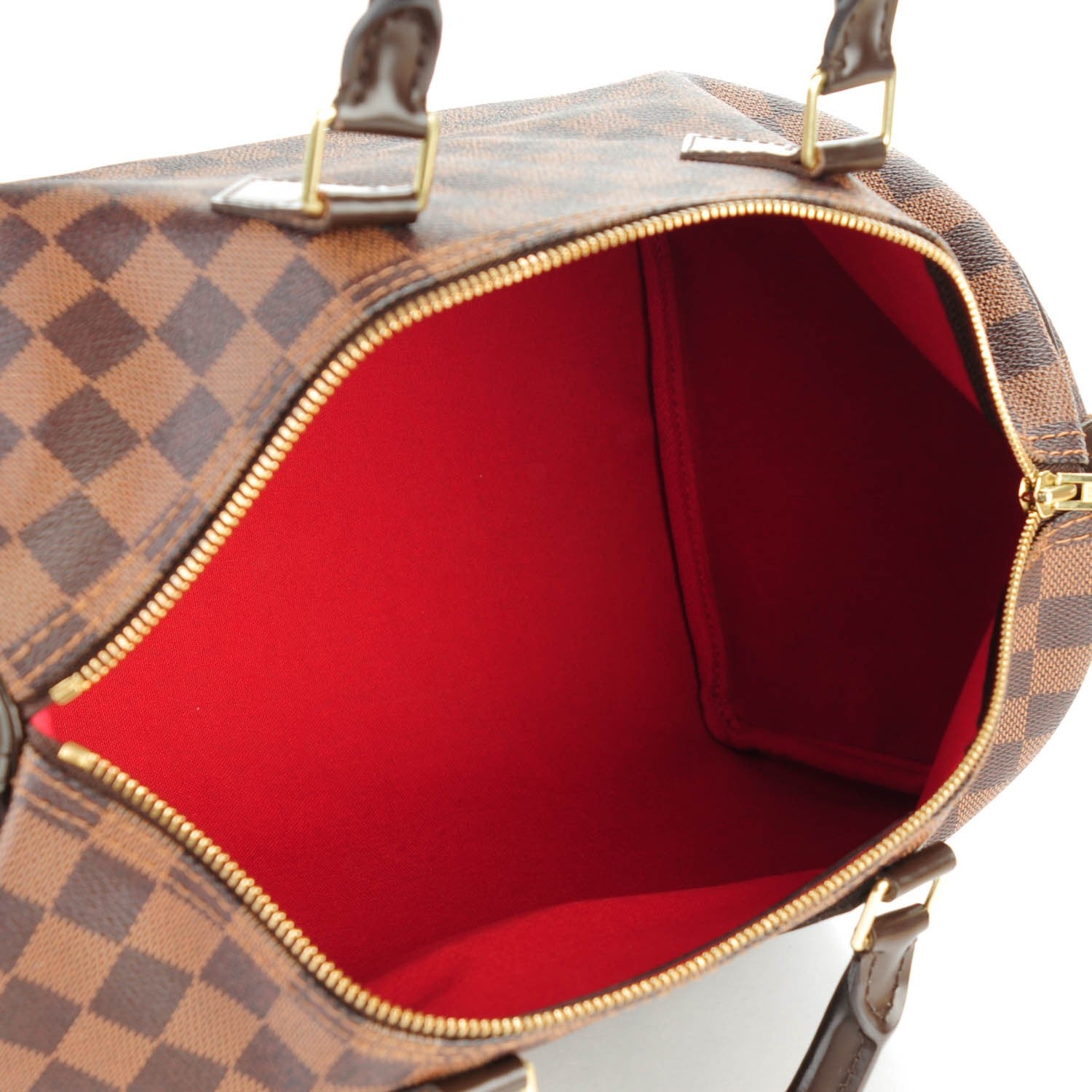 Louis Vuitton Damier Ebene Speedy 35 6 of 8