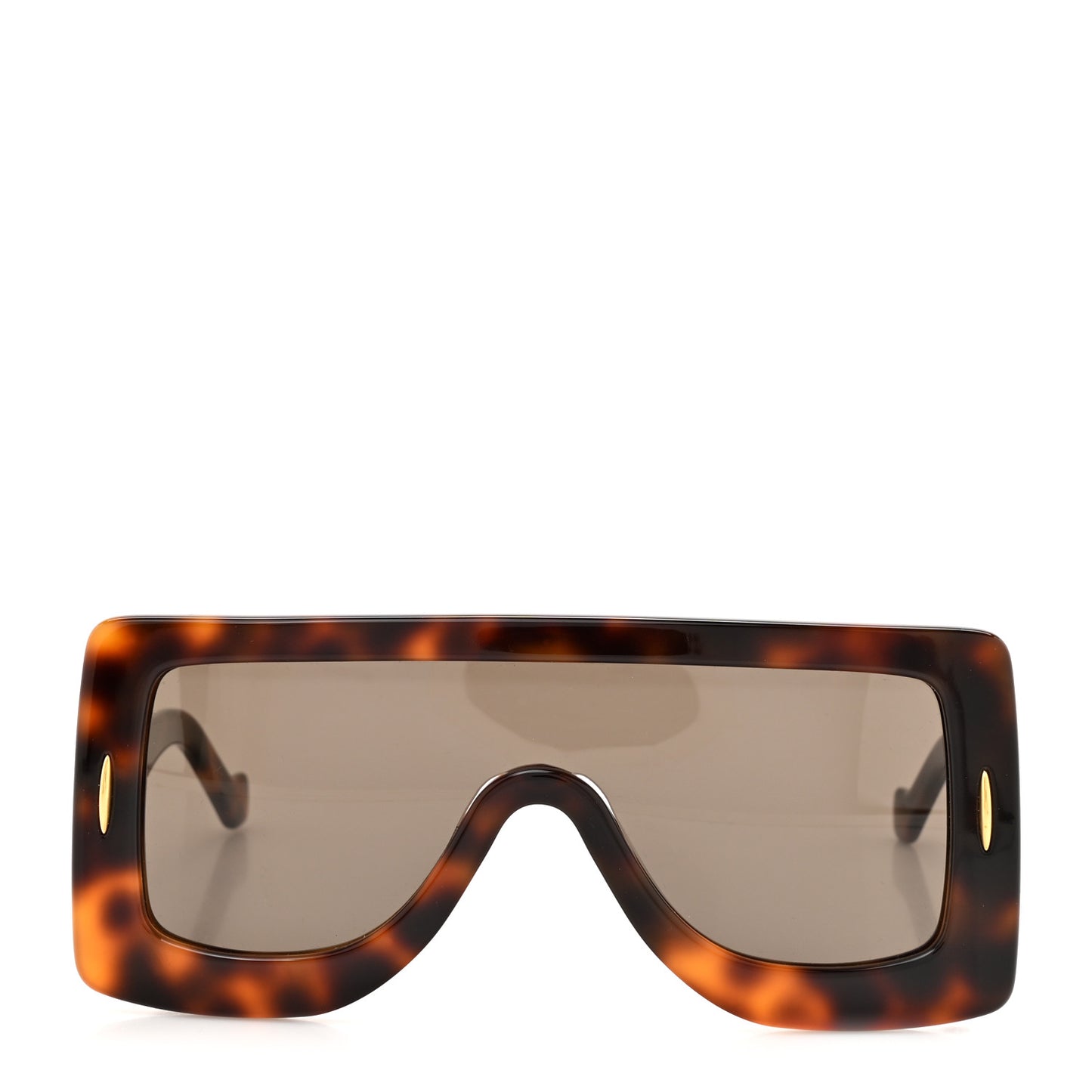 Acetate Anagram Shield Sunglasses LW40104I Tortoise
