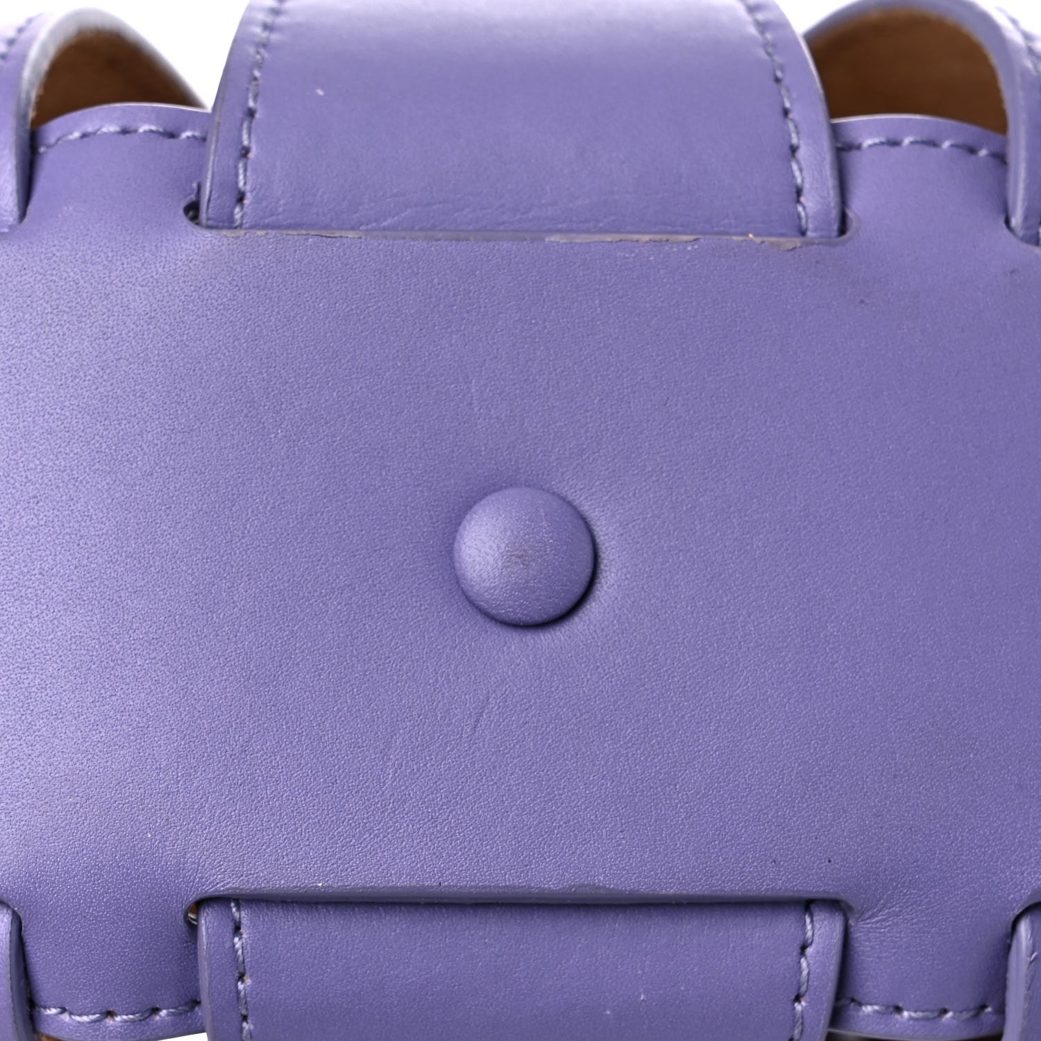 Bottega Veneta French Calfskin Shell Lavender 13 of 13