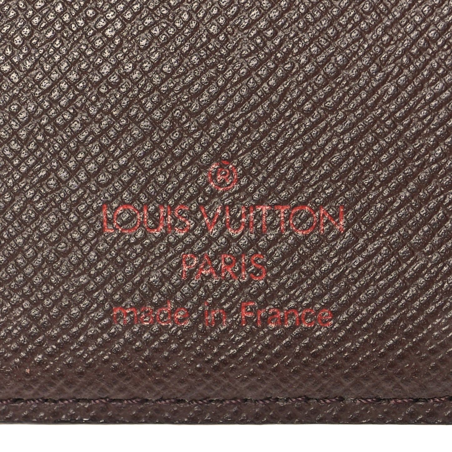 Damier Ebene French Purse Wallet