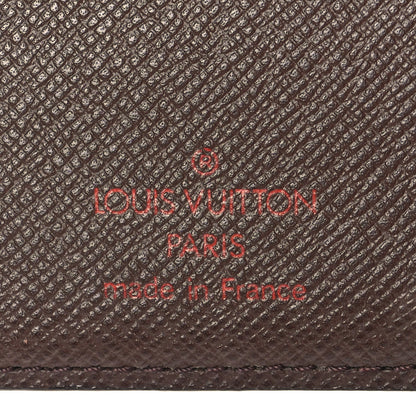 Louis Vuitton Damier Ebene French Purse Wallet 7 of 8