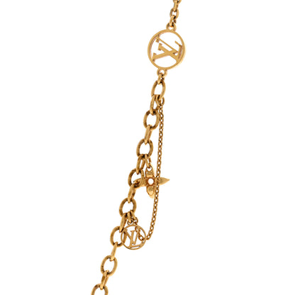 Louis Vuitton Metal Blooming Supple Necklace Gold 4 of 6