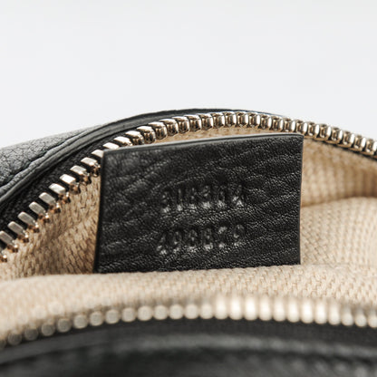 Gucci Pebbled Calfskin Studded Small Soho Disco Bag Black 7 of 7