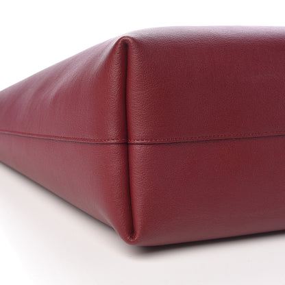 Saint Laurent Calfskin Large Shopping Tote Rouge Legion 10 of 12