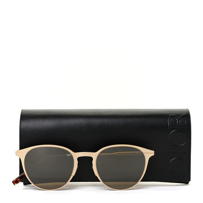 Christian Dior Essential 50mm Round Sunglasses Gold 8 of 8