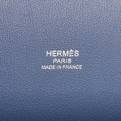Hermes Swift Jypsiere 28 Black Bleu Agate 6 of 7