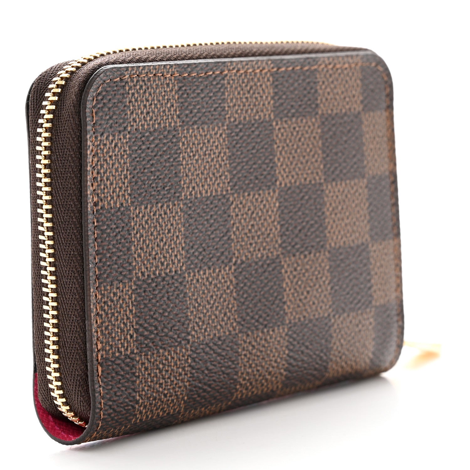 Louis Vuitton Damier Ebene 2020 Christmas Animation Roller Coaster Zippy Coin Purse Pivoine 3 of 11