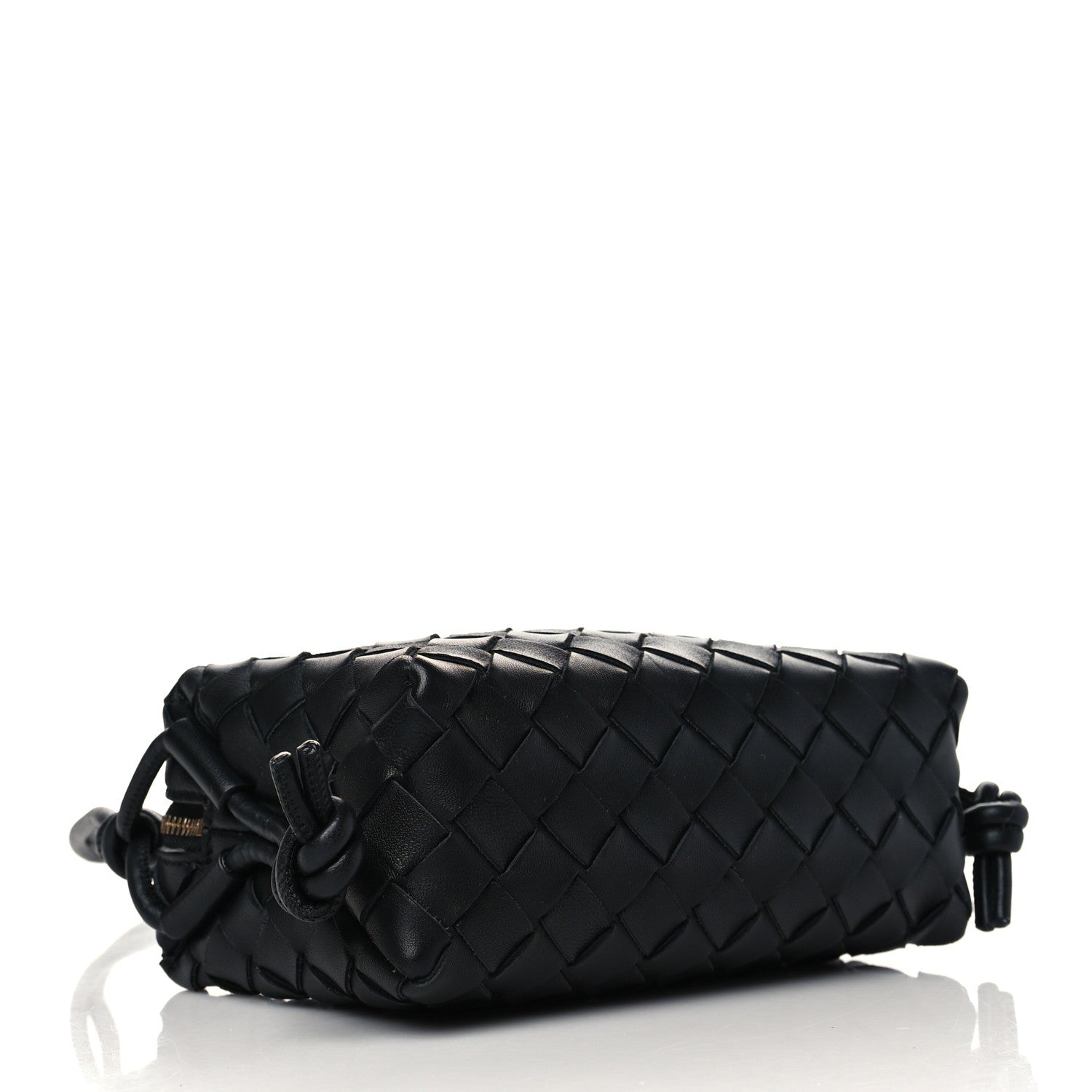 Bottega Veneta Nappa Intrecciato Mini Loop Camera Bag Black 5 of 6