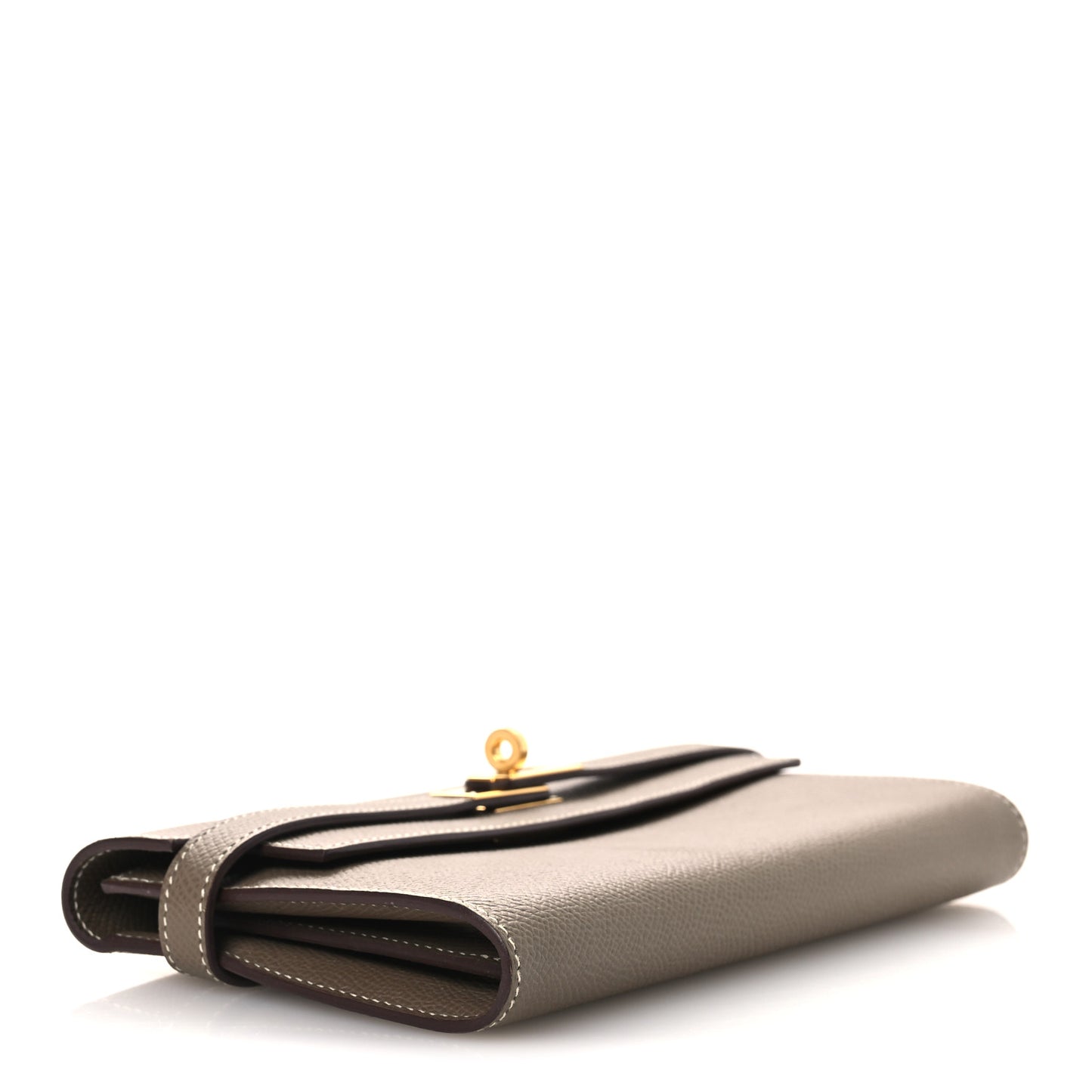 Epsom Kelly Longue Wallet Etoupe