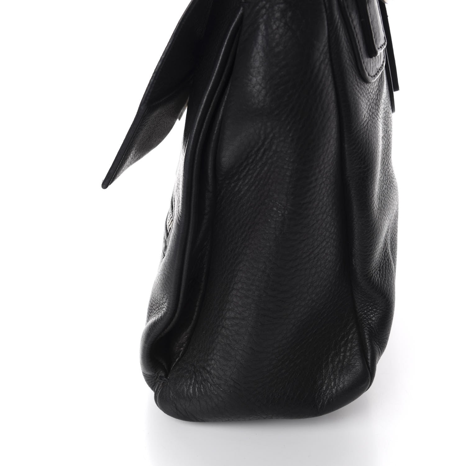 Givenchy Pebbled Calfskin Small Pandora Pure Flap Bag Black 14 of 16