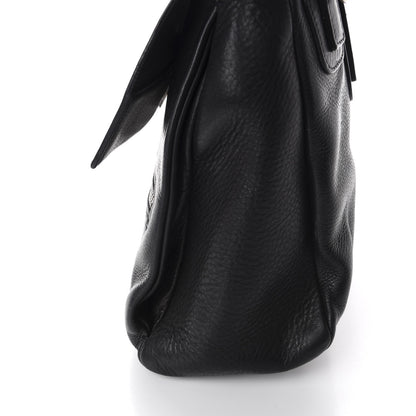 Givenchy Pebbled Calfskin Small Pandora Pure Flap Bag Black 14 of 16
