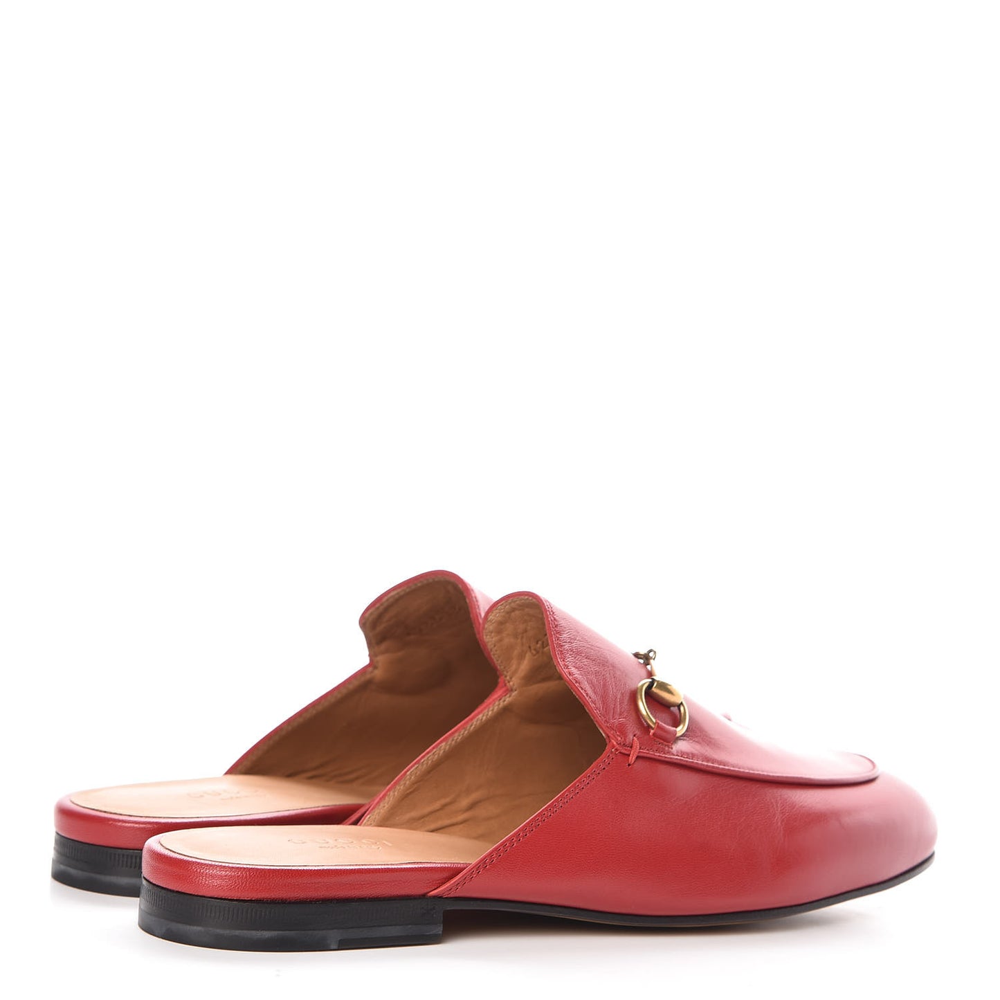 Malaga Kid Womens Princetown Slippers 39 Hibiscus Red