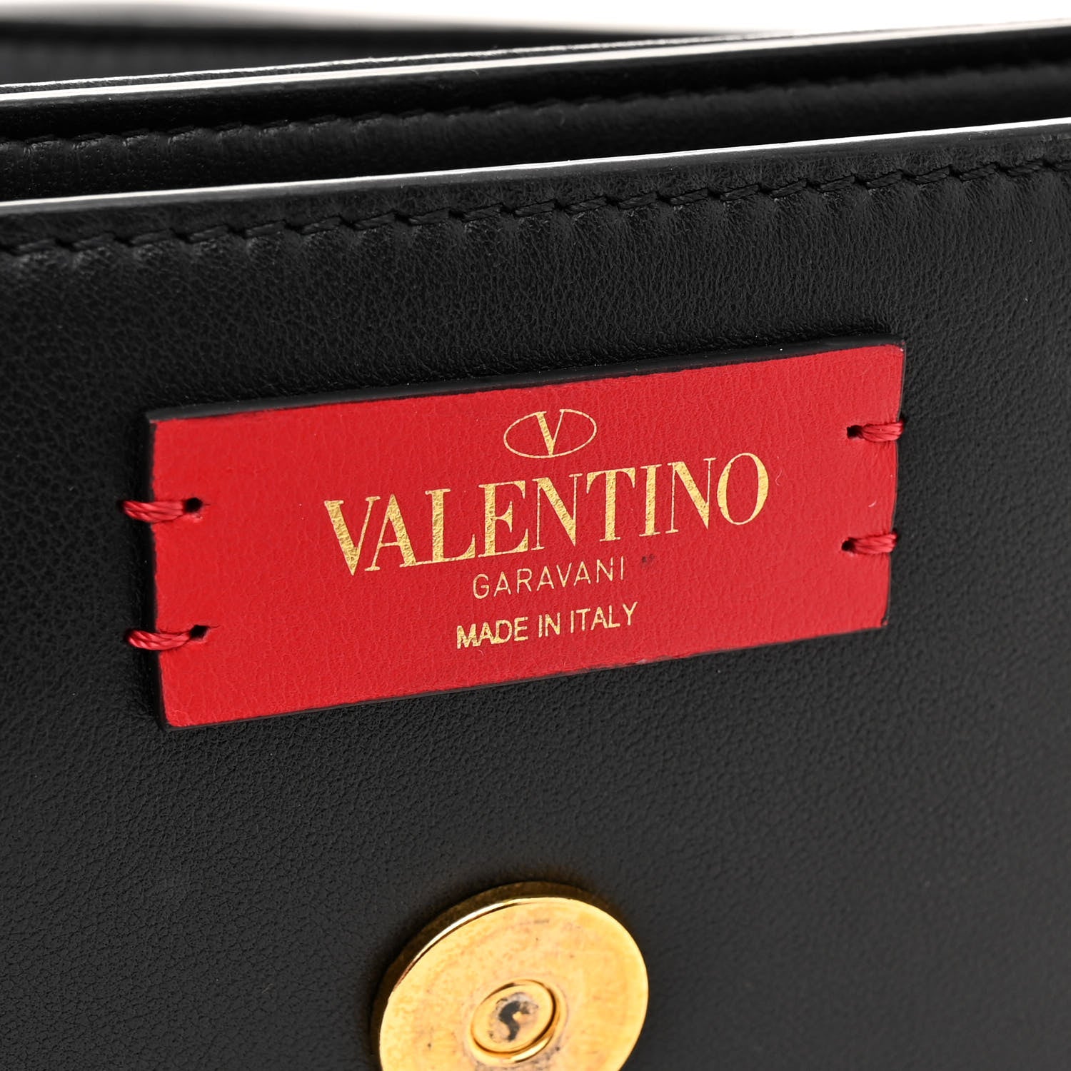 Valentino Garavani Smooth Calfskin Supervee Shoulder Bag Black 6 of 13