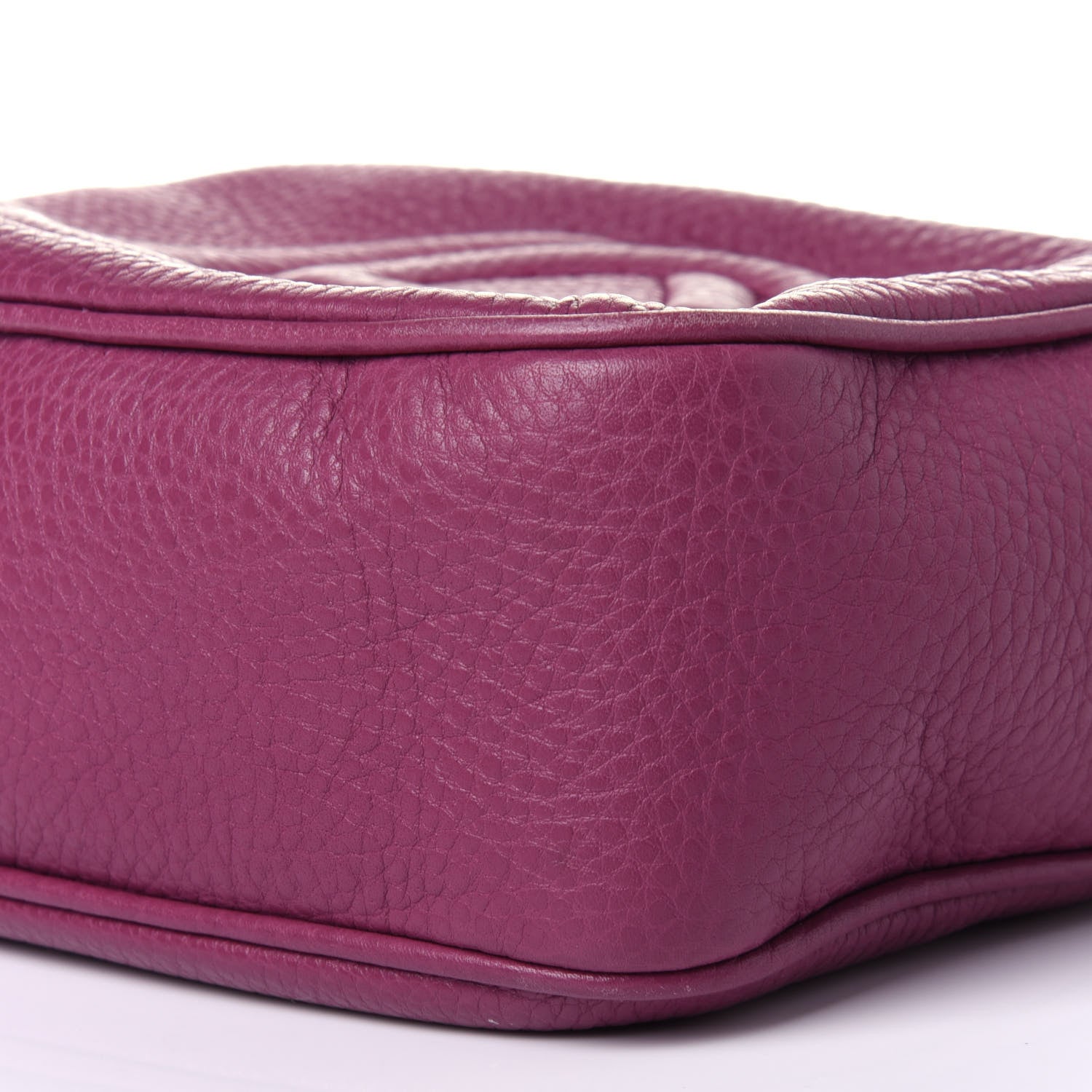Gucci Pebbled Calfskin Small Soho Disco Bag Peonia Flower 9 of 11