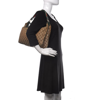 Gucci Monogram Medium Pop Hobo Dark Brown 2 of 13