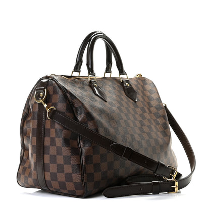 Louis Vuitton Damier Ebene Speedy Bandouliere 35 3 of 12