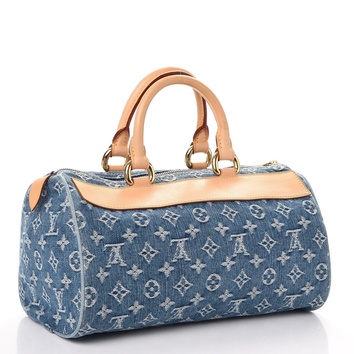 Monogram Denim Neo Speedy Blue