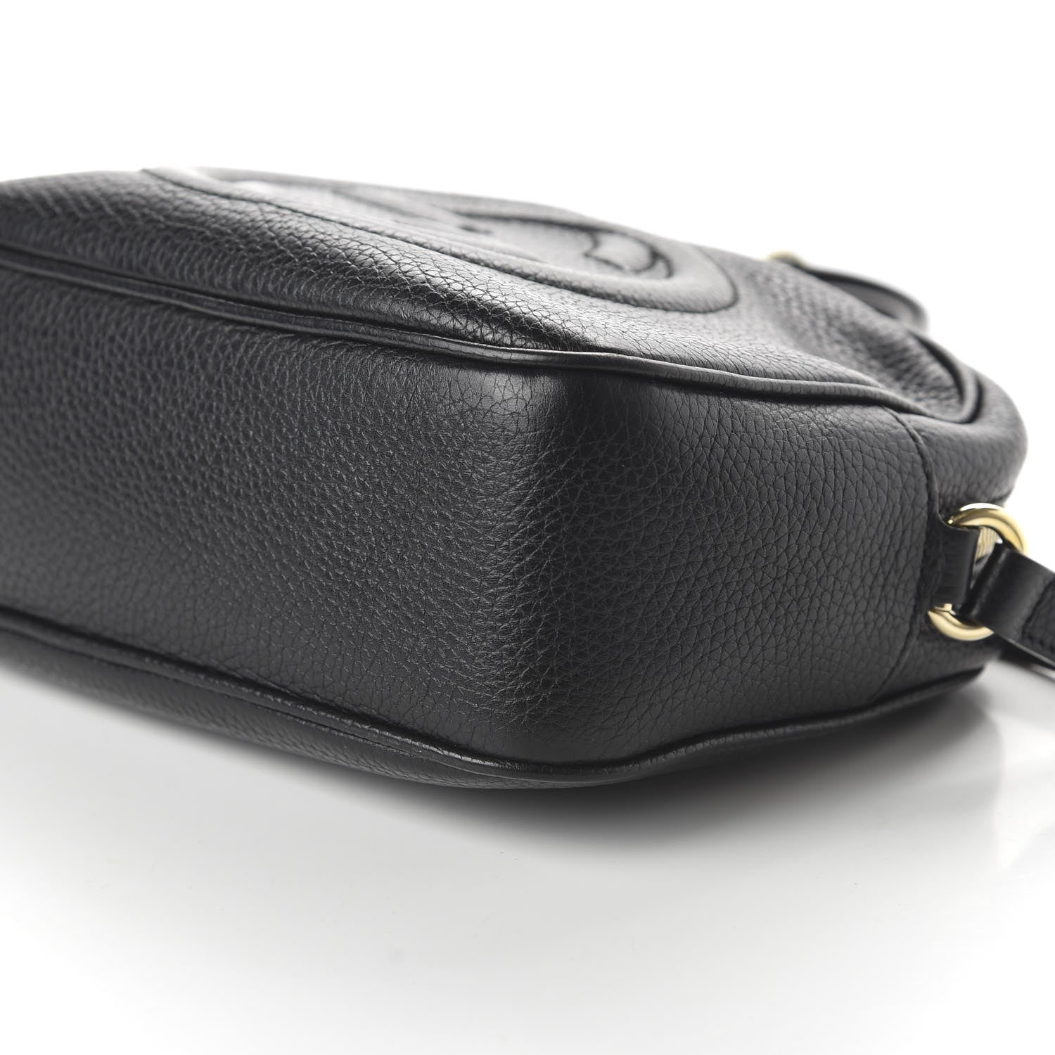 Gucci Pebbled Calfskin Small Soho Disco Bag Black 7 of 10