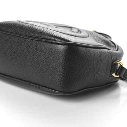 Gucci Pebbled Calfskin Small Soho Disco Bag Black 7 of 10