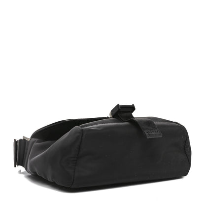 Prada Re-Nylon Saffiano Triangle Shoulder Bag Black 4 of 9